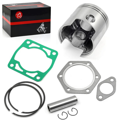 244cc 0.25mm Oversize Top End Piston Ring Gasket Kit EZGO 2 Cycle 1980-1988 EC25 2PG