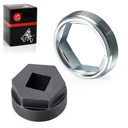 Steering Stem Bearing Nut Bolt Removal Tool & Holder Nut for Yamaha ATV