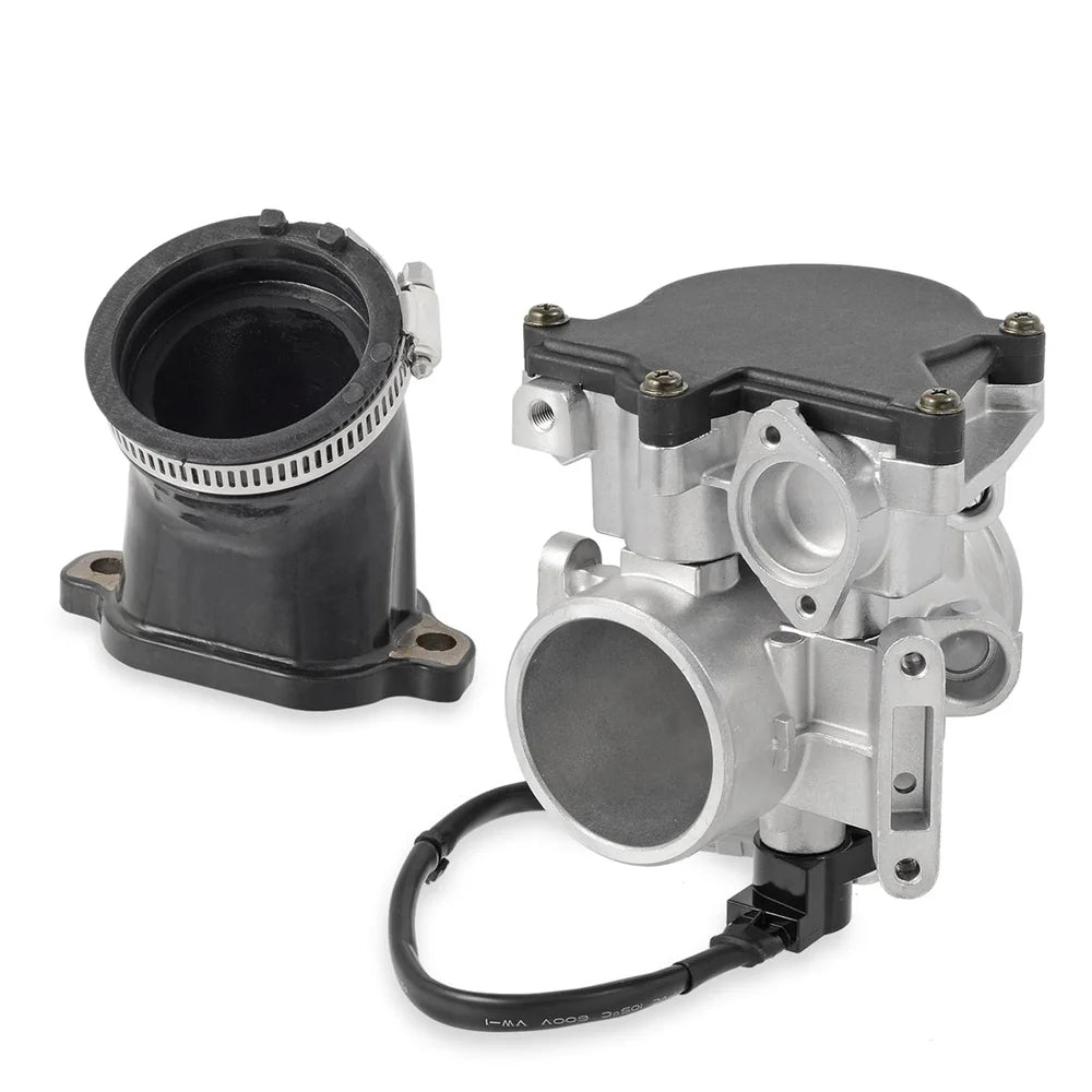 Throttle Body and Adapter for Polaris Ranger XP 700 6x6 4x4 EFI 2006-2009 - Part 1203160