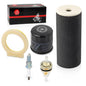 Air Filter Foam Oil Filter Spark Plug Kit for Yamaha Grizzly 660 2002-2008 1UY-14451-00-00