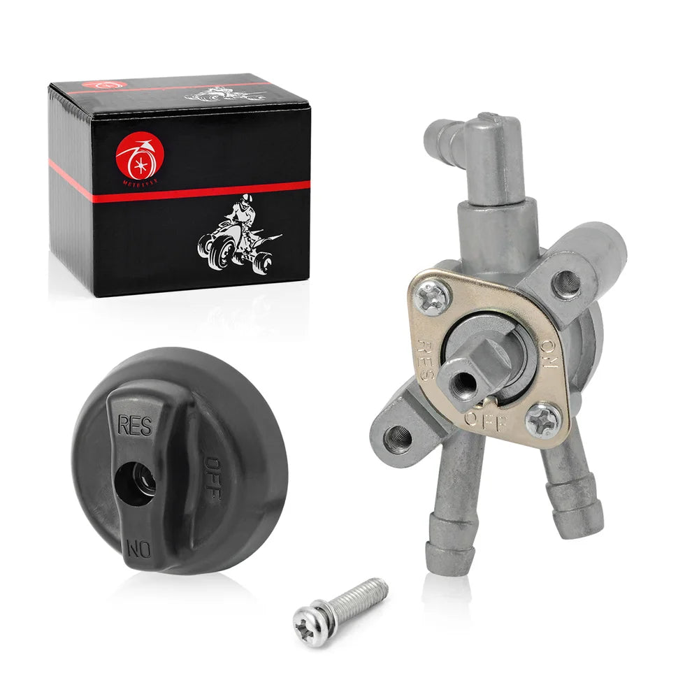 Fuel Petcock Shut Off Valve and Knob for Polaris Sportsman 90 2003-2014 RZR170 2009-2012