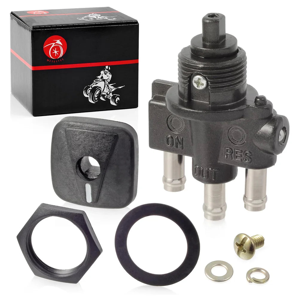 Fuel Cock Valve Petcock and Lever Nut for Yamaha WaveRunner GP1200 GP800R SUV1200 XL1200 XL800 XLT1200 XLT800 66V-24500-02-00