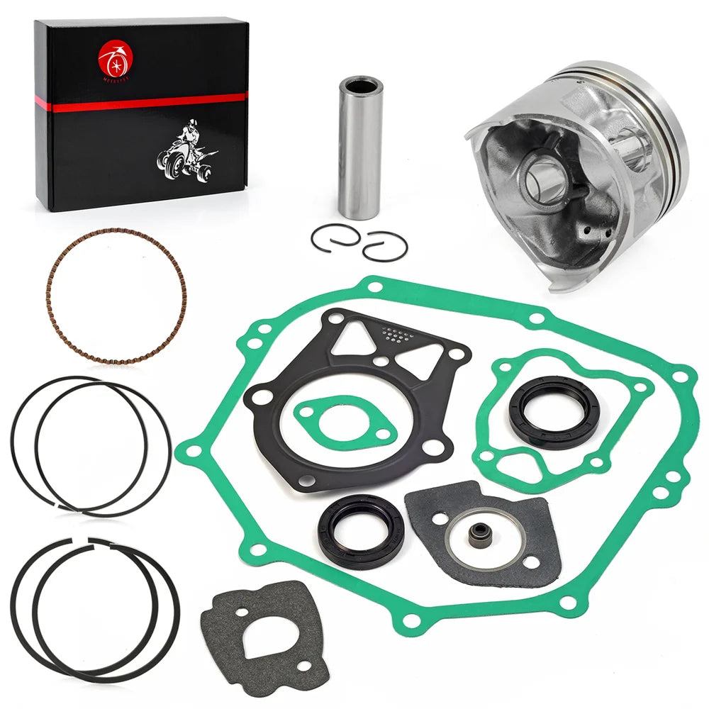 285cc Piston Ring Gasket Seal Kit 0.25mm Oversize Bore for Yamaha Golf Cart G2 G5 G8 G9 G11 1985-1995