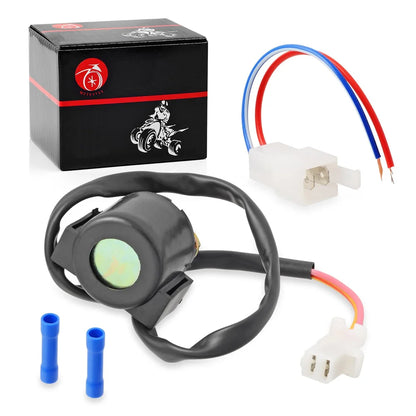 Starter Solenoid Relay & Plug for Yamaha Moto-4 YFM200 Warrior Big Bear 350 YFB250 Breeze 125 TW BW200 VWX1200 XV535 XT225 XJ550