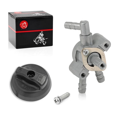 Fuel Petcock Shut Off Valve and Knob for Polaris Sportsman 90 2003-2014 RZR170 2009-2012