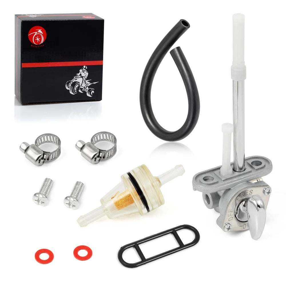Fuel Valve Petcock 8mm Kit For Yamaha Banshee 350 TTR250 WR250F WR400F WR426F WR450F