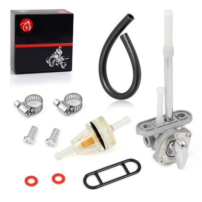 Fuel Valve Petcock 8mm Kit For Yamaha Banshee 350 TTR250 WR250F WR400F WR426F WR450F