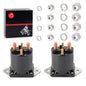 2Pcs 12V 4 Terminal Starter Solenoid Relay for Club Car DS Precedent 1984-up OEM 1013609 1012275