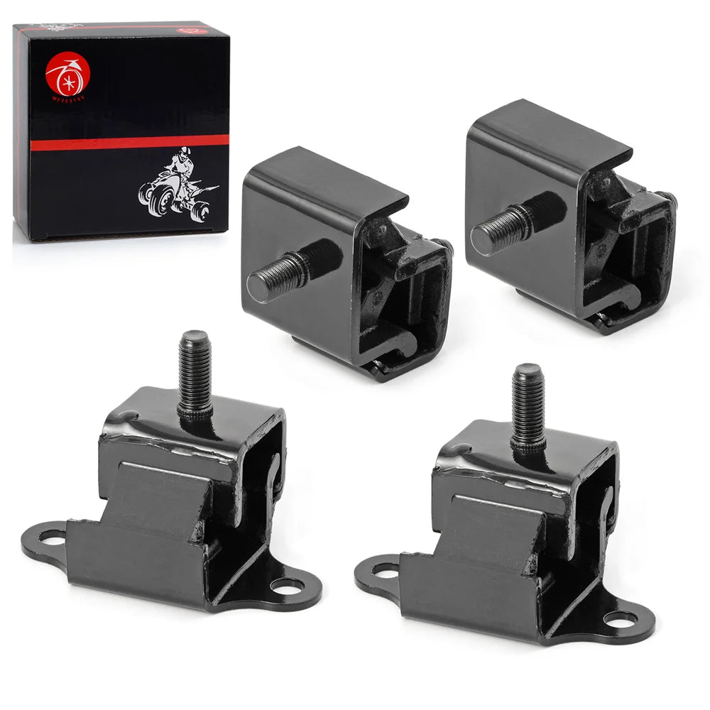 Front and Rear Engine Mount Set for Yamaha G2 G5 G8 G9 G14 1985-1996
