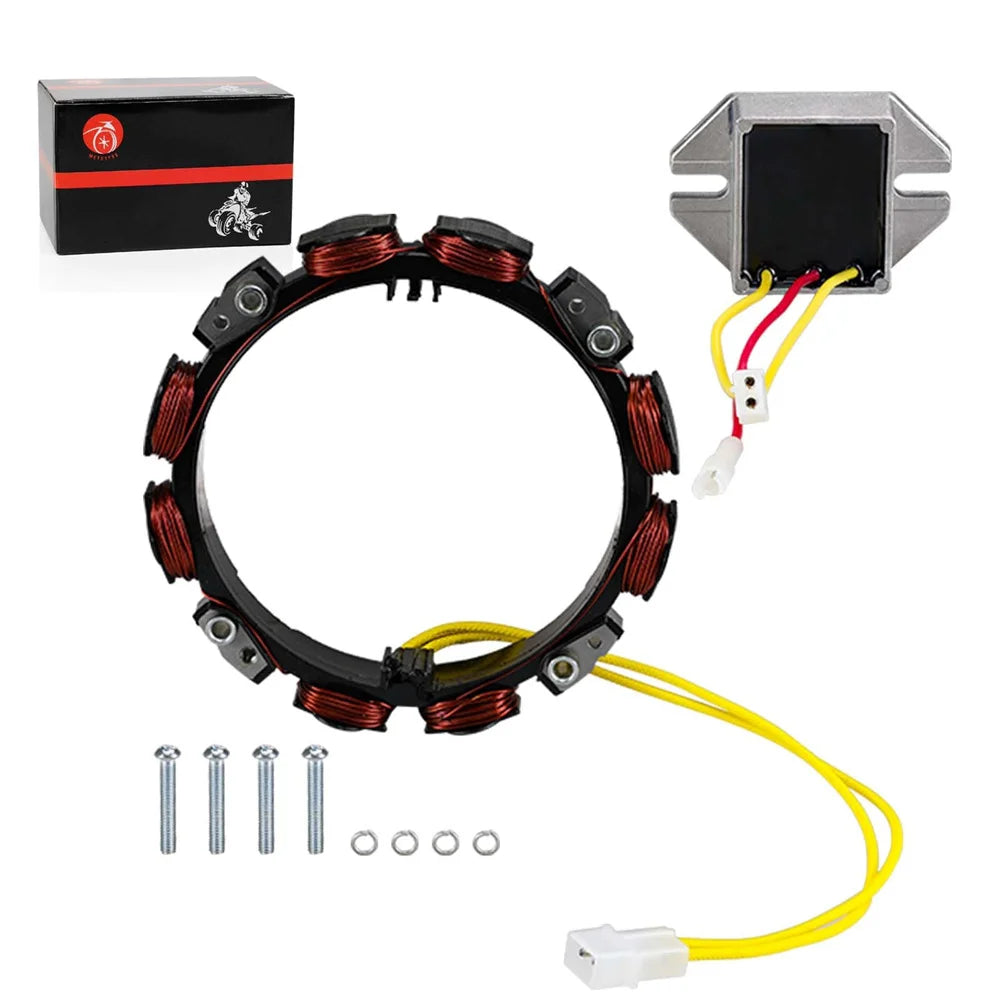 Alternator Stator Coil 2Pin w/Regulator For Briggs & Stratton Engines 10-16 Amp 592830