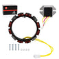 Alternator Stator Coil 2Pin w/Regulator For Briggs & Stratton Engines 10-16 Amp 592830