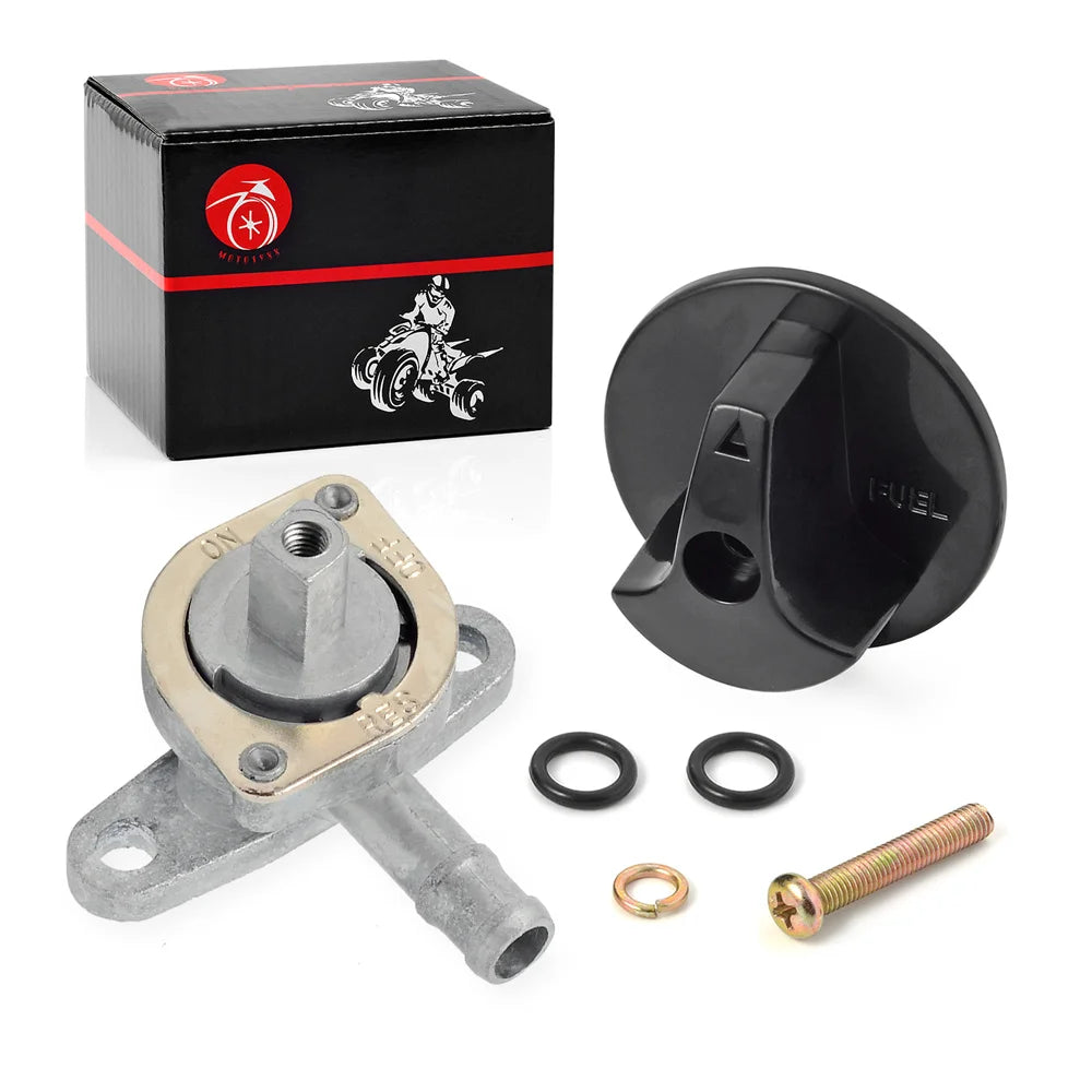 Fuel Valve Tap Petcock Lever For Honda FourTrax Foreman TRX350 TRX350D 1986-1990 and FL400R 1989-1990