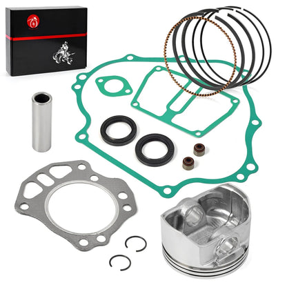 Engine Rebuild Kit Piston Rings Gasket Seal for Kawasaki Mule 600 610 SX KAF400