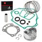 Engine Rebuild Kit Piston Rings Gasket Seal for Kawasaki Mule 600 610 SX KAF400