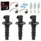 Ignition Coil and Spark Plug for Sea Doo RXT RXP GTX GTR GTI WAKE GTS - 296000307 420664020 290664020