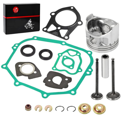 Engine Rebuild Kit 285cc STD Piston Ring Gasket Seal Valve - Yamaha Golf Cart G2 G5 G8 G9 G11 1989-1996