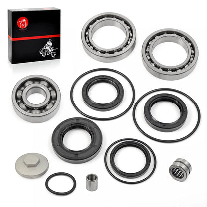 Rear Differential Bearing Seals Filler Cap O-Ring Kit for Honda FourTrax 300 TRX300 TRX300FW 1988-2000